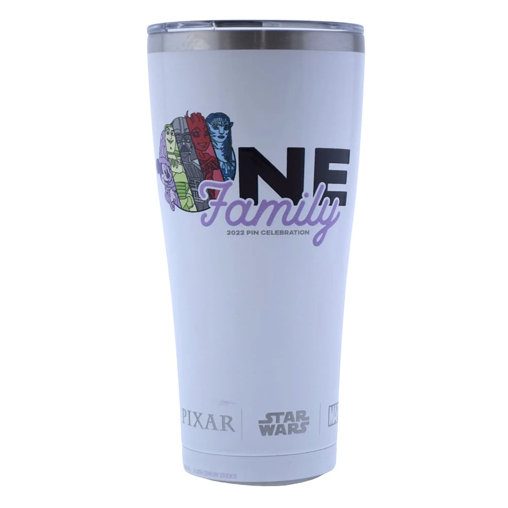 Disney Pin - One Family - 2022 Pin Celebration - Ohana Exit Gift - Tervis Tumbler - Metal