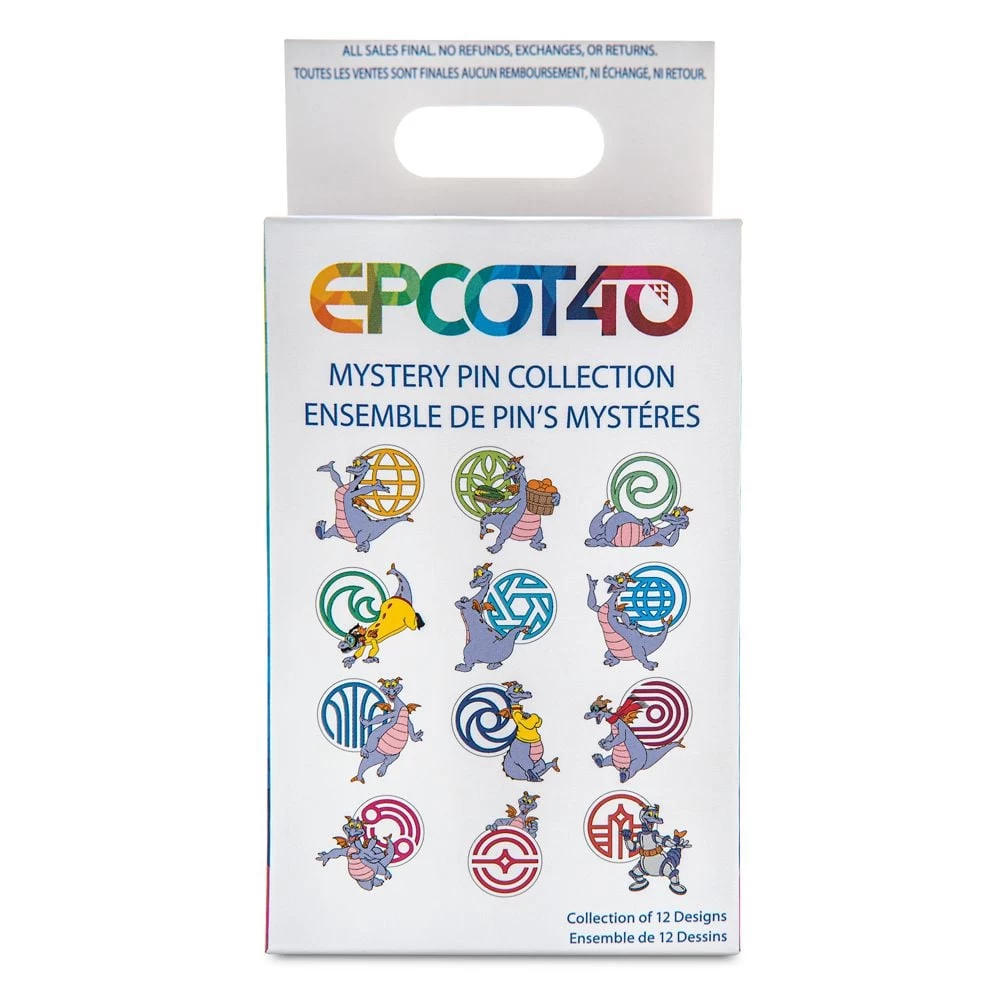 Disney Mystery Pin Blind Box - EPCOT 40th Anniversary Figment