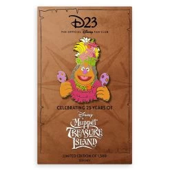 Disney Pin - D23 Exclusive Fozzie Pin – Muppet Treasure Island 25th Anniversary