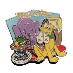 Disney Pin - Disney Vacation Club - Welcome Home - Pluto