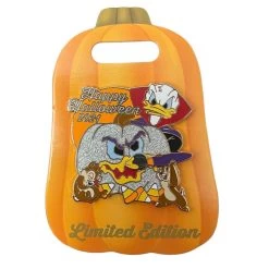 Disney Pin - Halloween 2021 - Donald Chip And Dale