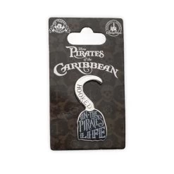 Disney Pin - Pirates Of The Caribbean - Hooked On Pirate's Life