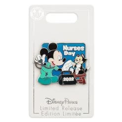 Disney Pin - Nurse's Day 2022 - Mickey Mouse And Figaro