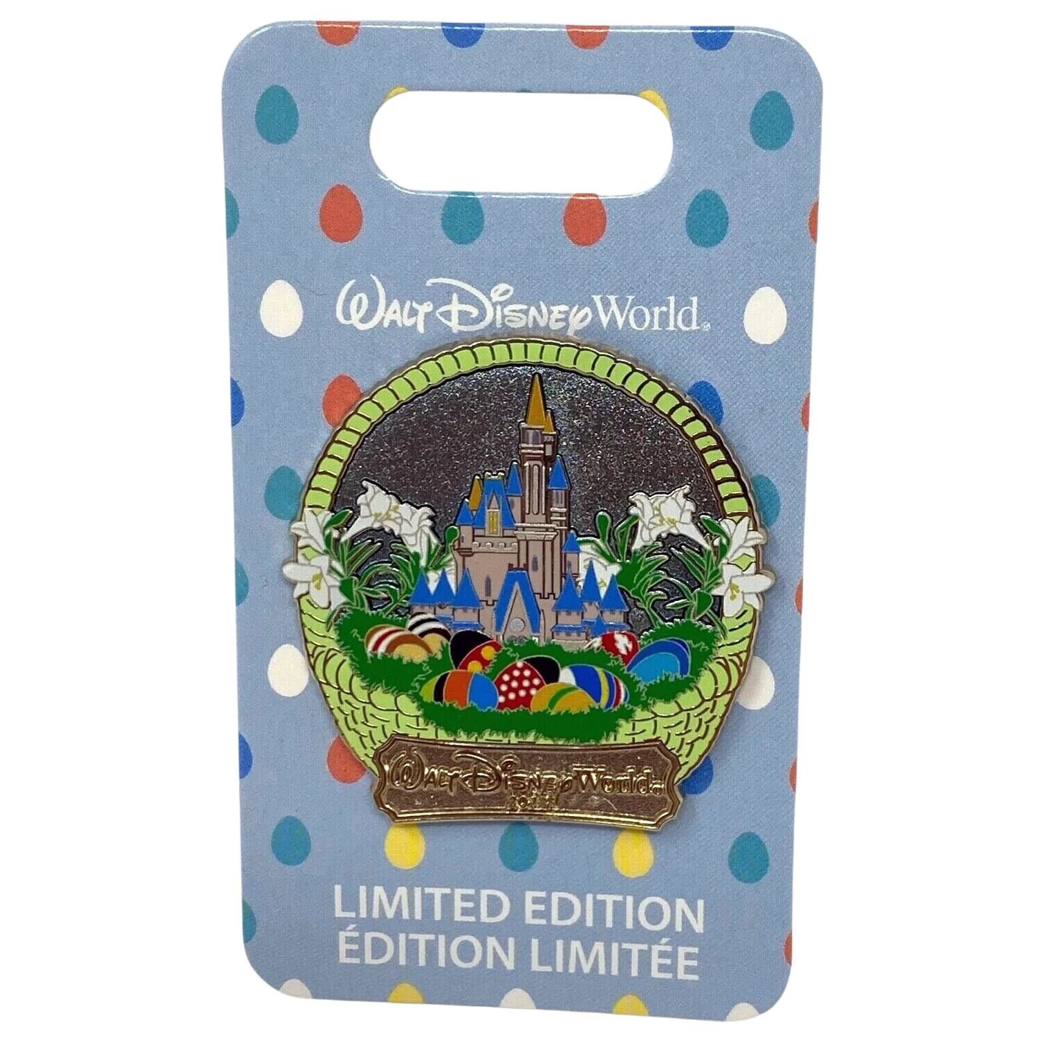 Disney Pin - Easter 2022 - Cinderella Castle Walt Disney World