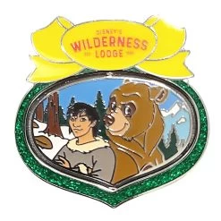 Disney Pin - 2022 Holiday Resort Ornaments - Wilderness Lodge