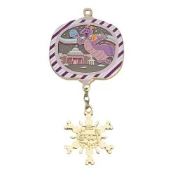 Disney Pin - 2022 Holiday Gingerbread House Epcot - Figment