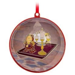 Disney Pin Ornament - Christmas 2022 Lumiere And Cogsworth