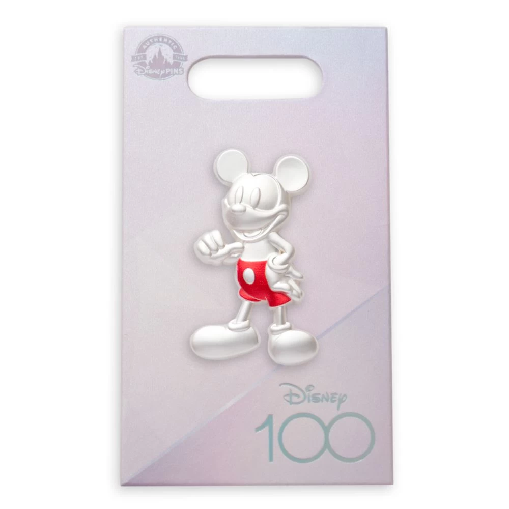 Disney Pin - Disney100 Celebration Platinum Mickey Mouse - Image 2