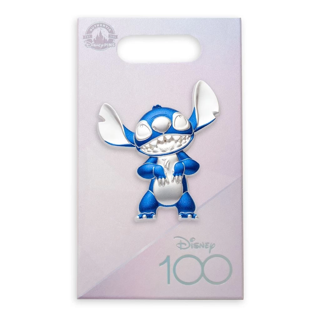 Disney Pin - Disney100 Celebration Platinum Stitch - Image 2