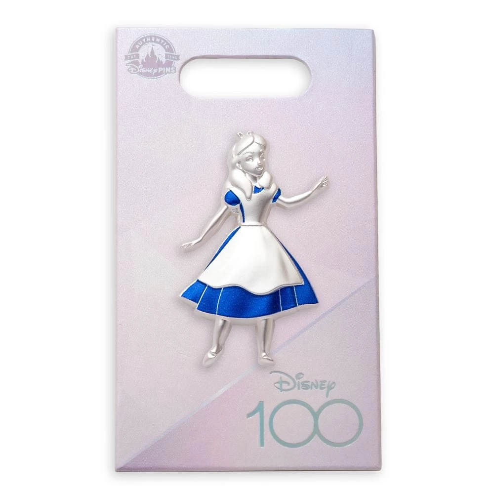 Disney Pin - Disney100 Celebration Platinum Alice - Image 2
