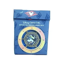 Disney Pin - Disney Cruise Line - Captain Mickey - Officer Pin Trading Night