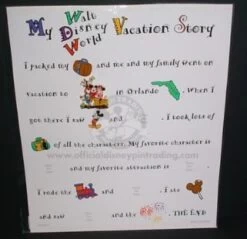 Disney Background - My Walt Disney World Vacation Story