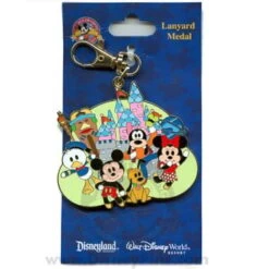 Disney Lanyard Medal - Flexible Cuties Characters