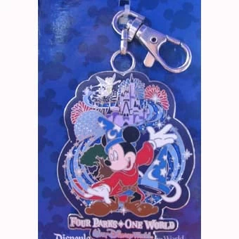 Disney Lanyard Medal - Mickey Mouse - 4 Parks 1 World