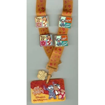 Disney Pin Starter Set - Lilo & Stitch - O'hana Means Family Plumeria