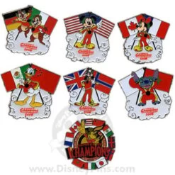 Disney Collector Pin Set - Summer Of Champions