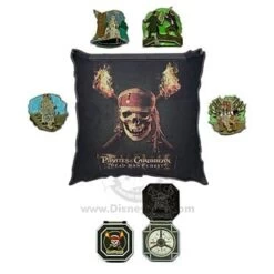Disney Boxed Pin Set - Pirates Of The Caribbean: Dead Man's Chest