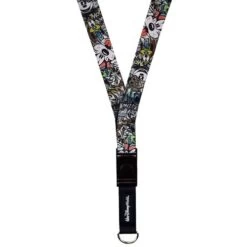 Disney Lanyard - Graffiti Mickey And Friends
