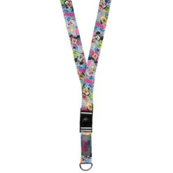 Disney Lanyard - Nerds Rock Mickey And Pals