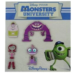 Disney Monsters University Pin Set - Monsters University Booster Set