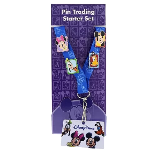 Disney Pin Starter Set - Peeking Mickey Mouse Friends