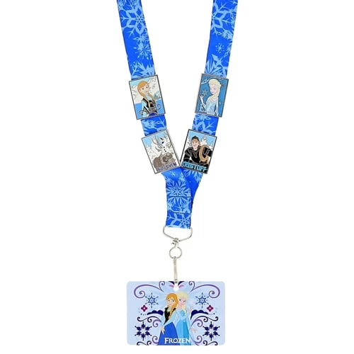 Disney Pin Starter Set - Frozen - Anna Elsa Kristoff Olaf & Sven