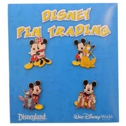 Disney 4 Pin Booster Set - Mickey Mouse & Friends