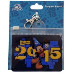 Disney Lanyard Pouch - Dated 2015 - Walt Disney World