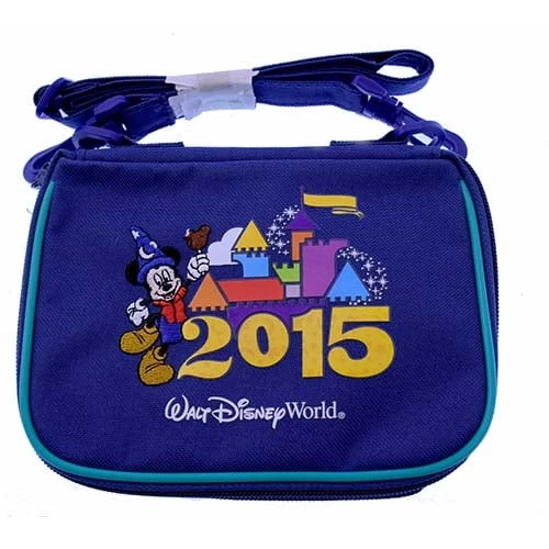Disney Small Pin Bag - 2015 Logo -Tourist Mickey