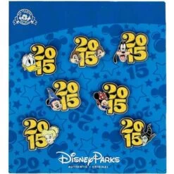 Disney Pin Trading Booster Set - 2015 Mickey & Friends