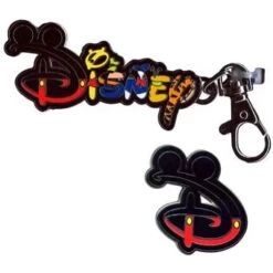 Disney Lanyard Medal And Pin Set - Disney Character Letters