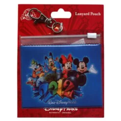 Disney Lanyard Pouch - Dated 2012 - Walt Disney World