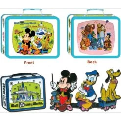 Disney Florida Project Pin Set - Lunch Box - Mickey Donald Pluto
