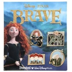 Disney Booster Pin Collection - Pixar Brave