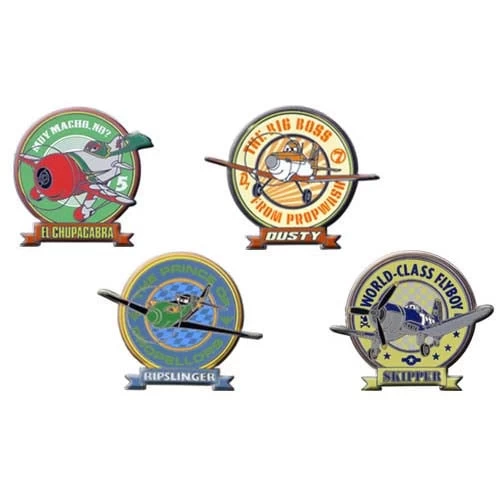 Disney Pixar Pin Set - Disney-Pixar Planes Booster Set