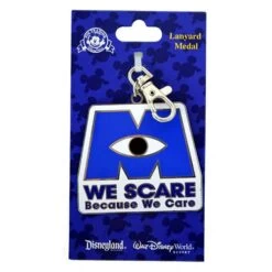 Disney Lanyard Medal - Monsters Inc. - We Scare Because We Care