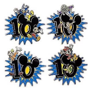 Disney Pin Starter Set - 2010 Mickey And Friends - Image 2