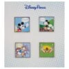 Disney 4 Pin Booster Set - Comic Strip - Mickey And Friends