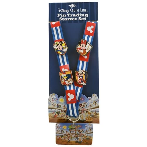 Disney Pin Starter Set - Disney Cruise Line - Mickey And Friends