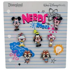 Disney 7 Pin Booster Set - Mickey And Friends - Nerds Rock