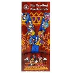 Disney 8 Pin Starter Set - Mickey And Friends - Storybook Circus