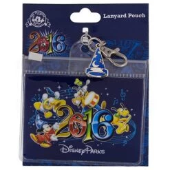 Disney Lanyard Pouch - Dated 2016 - Disney Parks