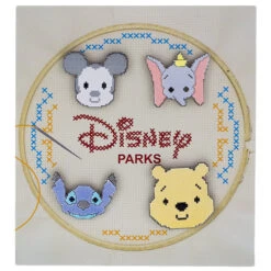 Disney 4 Pin Booster Set - Cross Stitch - Mickey And Friends