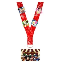 Disney Lanyard Pin Starter Set - Delicious Disney - Mickey And Pals