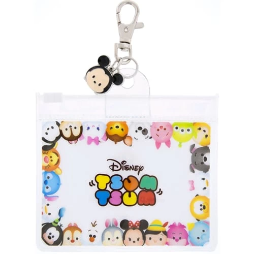 Disney Lanyard Pouch & Charm - Tsum Tsums