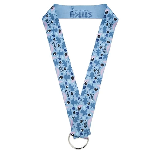 Disney Lanyard - Stitch Faces - Image 2