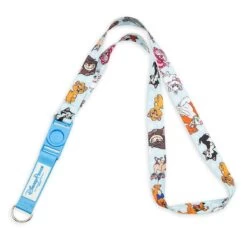 Disney Lanyard - Disney Cats And Disney Dogs - Reversible