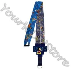 Disney Reversible Lanyard - 2019 Walt Disney World Logo - Mickey Mouse