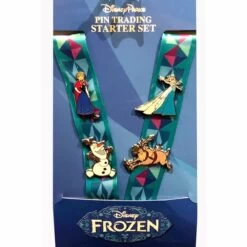 Disney Pin Starter Set W/ Lanyard - Frozen