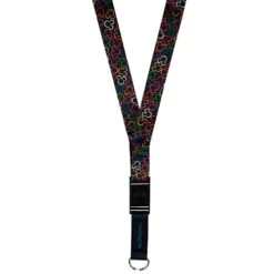 Disney Lanyard - Open Work Mickey Mouse Icons
